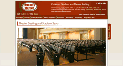 Desktop Screenshot of preferred-seating.com